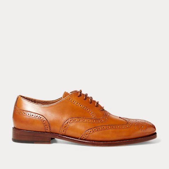 Polo Ralph Lauren Other - Polo Ralph Lauren Atley Calfskin Wingtip - Size 9.5